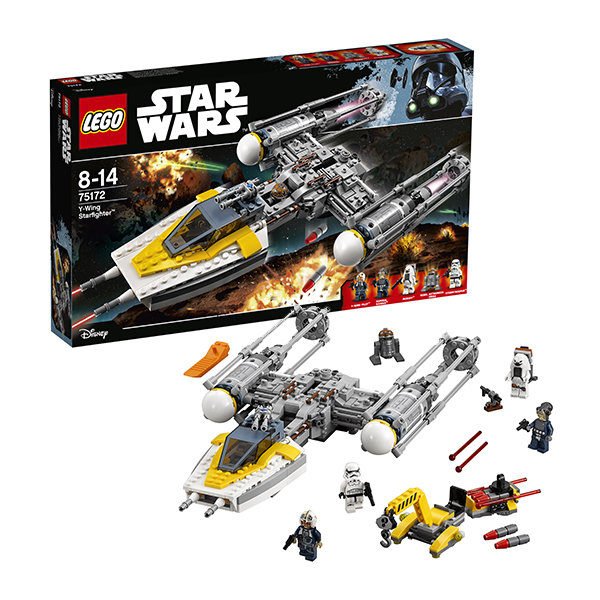 Lego Star Wars  Звёздный истребитель типа Y 75172