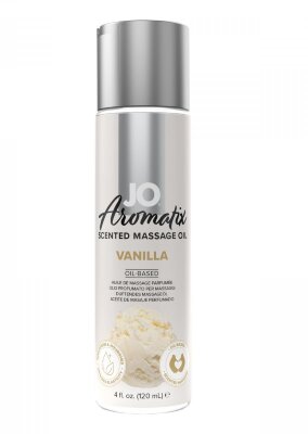 Массажное масло JO Aromatix Massage Oil Vanilla с ароматом ванили - 120 мл.