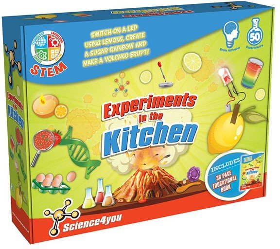 Science4you 602410 Набор опытов "Моя лаборатория: эксперименты на кухне"