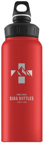 Бутылка Sigg WMB Mountain (1 литр), красная