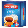 Сахар-рафинад "Чайкофский", 0,5 кг (98 кусочков, 15х16х21 мм), высший сорт по ГОСТу, картонная упаковка