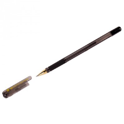 MunHwa Pencil Co Ручка шар. MC GOLD с рез. 1,0мм чёрная BMC10-01