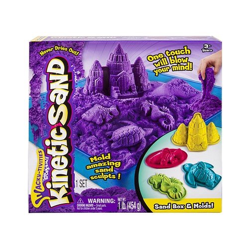 Kinetic sand, Кинетик сэнд + 4 формочки 454 грамма 