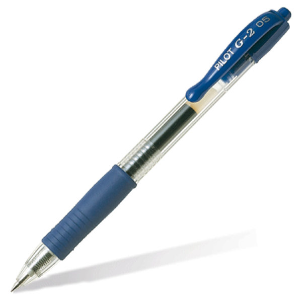 Ручка гелевая Pilot G2 синяя 0,5мм BL-G2-5 (L)