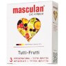 Жёлтые презервативы Masculan Ultra Tutti-Frutti с фруктовым ароматом - 3 шт.