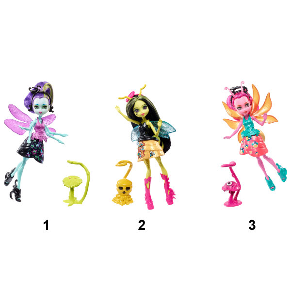 Mattel Monster High Цветочные мини-монстрики с питомцами