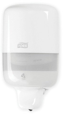 Диспенсер для жидкого мыла TORK (Система S2) Elevation, 0,5 л, mini, белый, 561000