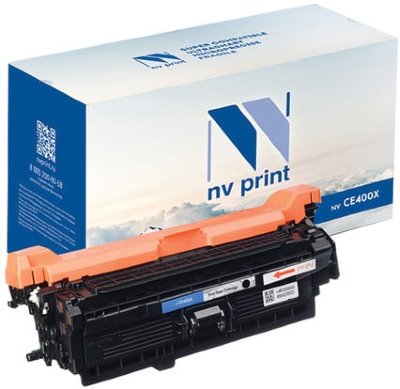 Картридж лазерный NV PRINT (NV-CE400X) для HP LaserJet Pro M570dn/M570dw, черный, ресурс 11000 стр.