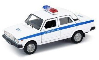 Welly модель машины 1:34-39 Lada 2107 Полиция