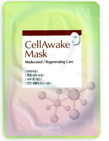 Восстанавливающая тканевая маска для лица с мадекассосидом CellAwake Madecassol
