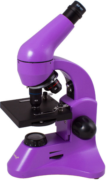 Микроскоп Levenhuk Rainbow 50L PLUS Amethyst\Аметист 69052