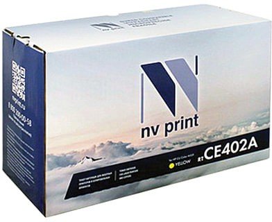 Картридж лазерный NV PRINT (NV-CE402A) для HP LaserJet Pro M570dn/M570dw, желтый, ресурс 6000 стр.