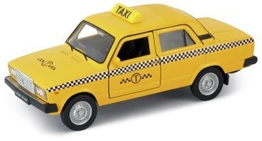 Welly модель машины 1:34-39 Lada 2107 Такси