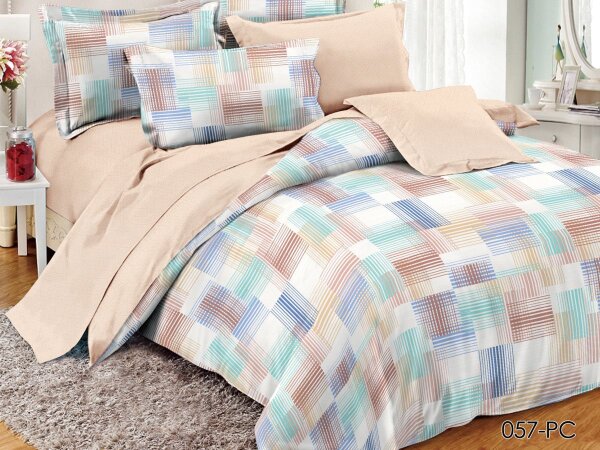 КПБ Cleo Поплин Pure cotton дуэт 145*215*2 220*240*1 50*70*2 70*70*2 41/057-PC