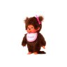 Мончичи 20 см девочка в слюнявчике Monchhichi 255550