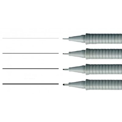 Faber-Castell Ручка капиллярная ECCO PIGMENT, чёрная, 0,7мм 166799