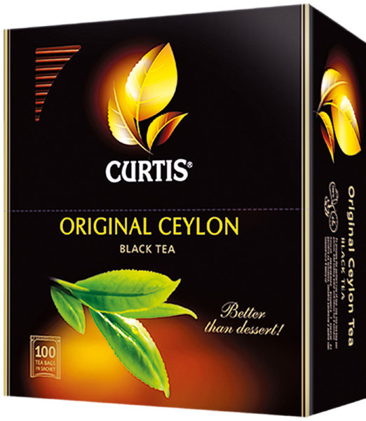 Чай Curtis "Original Ceylon Tea", черный, 100шт. по 2г сашет