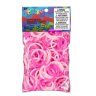 Резиночки для плетения браслетов Rainbow Loom бело-розовые RAINBOW LOOM B0041