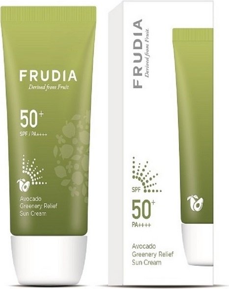 Солнцезащитный крем с авокадо SPF50+/PA ++++ Avocado Greenery Relief Sun Cream