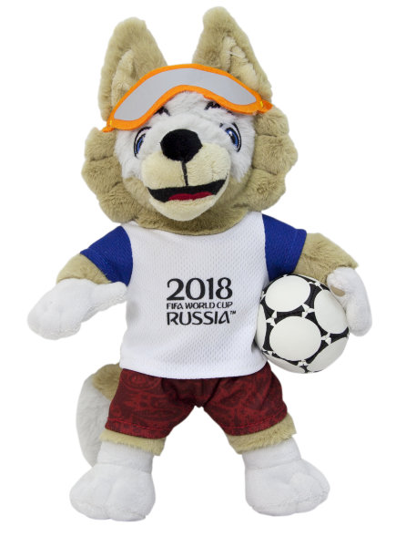 FIFA-2018 плюш.Zabivaka 28 см в пакете