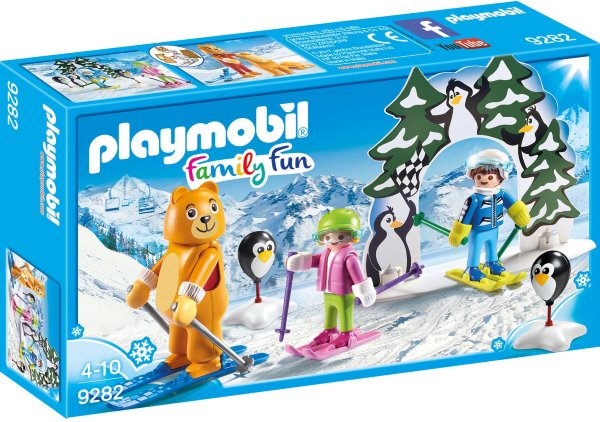 Конструктор Playmobil Зимние виды спорта: Урок катания на лыжах 9282pm