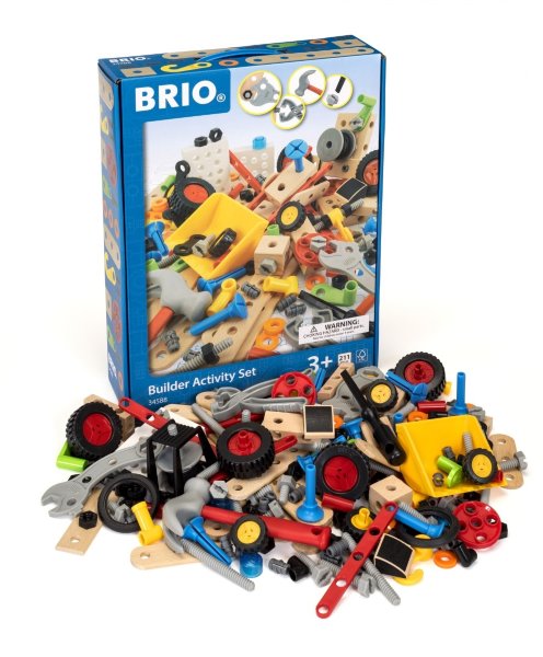 BRIO Констр-р в кор.с ручкой,210 дет.,31х9х40см