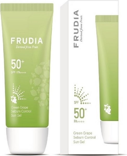 Солнцезащитный гель с зеленым виноградом SPF50+/PA ++++ Green Grape Sebum Control Cooling Sun Gel