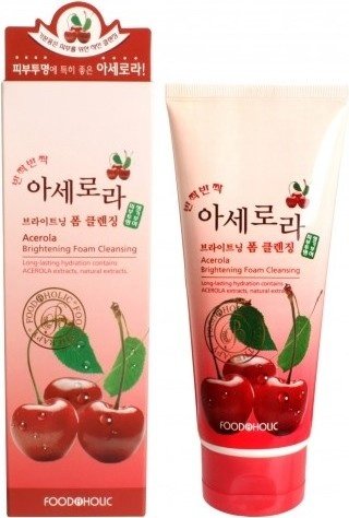 Очищающая пенка для умывания с экстрактом дикой вишни Acerola Brightening Foam Cleansing