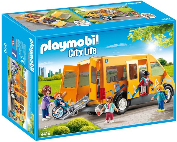 Конструктор Playmobil Снова в школу: Школьный Фургон 9419pm