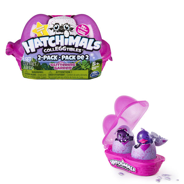 Hatchimals 19114 Хетчималс Коллекционные фигурки, 2 штуки в наборе