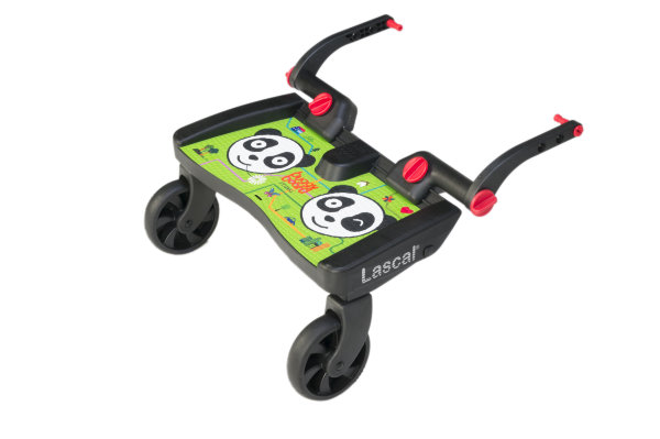 Lascal  Подножка для второго ребенка Buggy Board Maxi Panda City Green