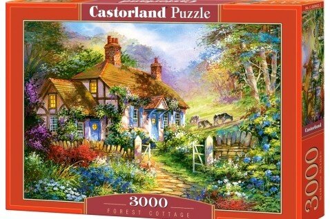 Puzzle-3000 "Коттедж в лесу"