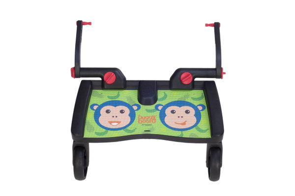 Lascal  Подножка для второго ребенка Buggy Board Maxi Monkey Jungle Green