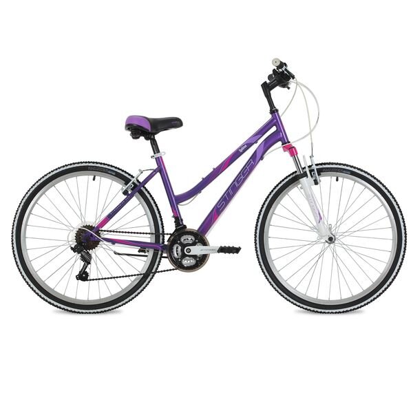 Велосипед Stinger 26" Latina; 17"; фиолетовый; TY21/TZ30/TS38