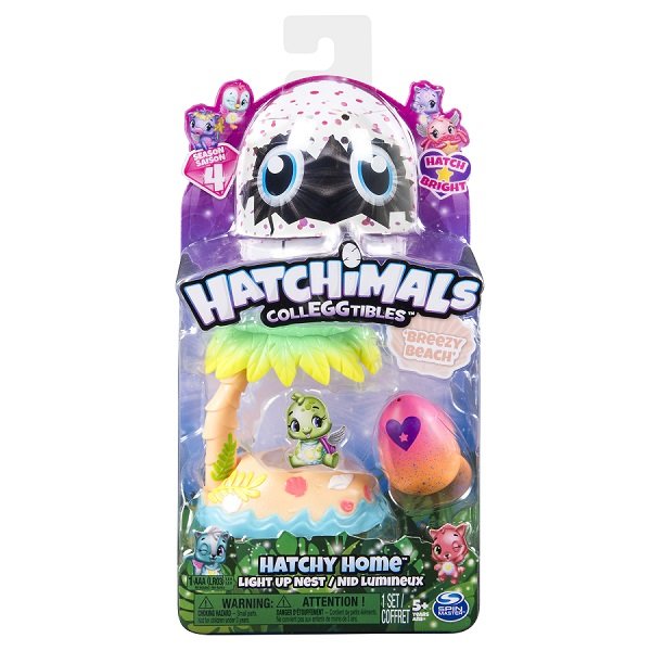 Hatchimals 19131-B Хетчималс Игровой набор домик-гнездо со светом Побережье