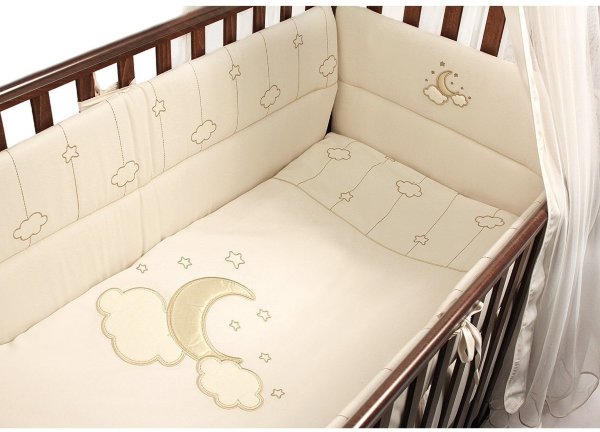 Детское постельное белье Funnababy  Luna Elegant, 5 предметов 120*60