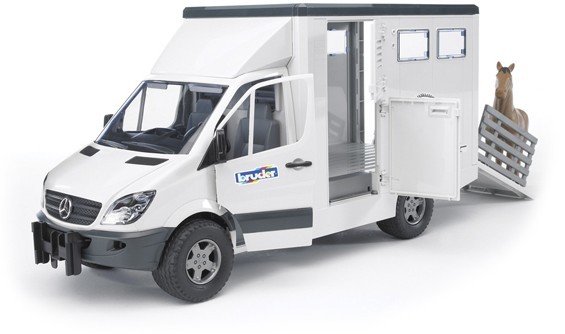 Bruder MB Sprinter фургон с лошадью 02-533