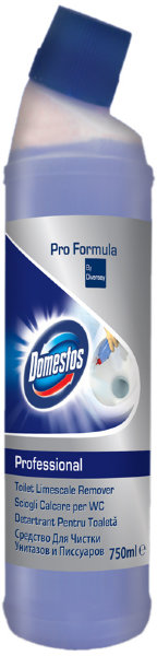 Чистящее средство для унитазов и писсуаров Domestos "Professional. Limescale Remover", 750мл