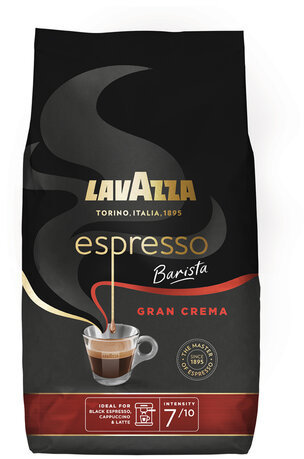 Кофе в зернах LAVAZZA "Barista Gran Crema", 1000 г, вакуумная упаковка, 2485