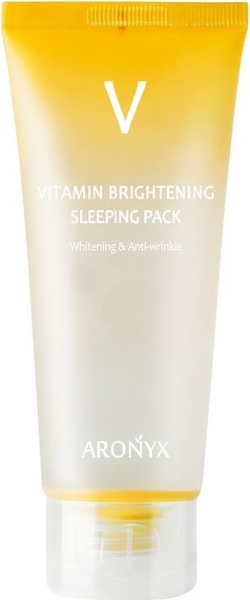 Тонизирующая ночная маска с витамином С Aronyx Vitamin Brightening Sleeping Pack