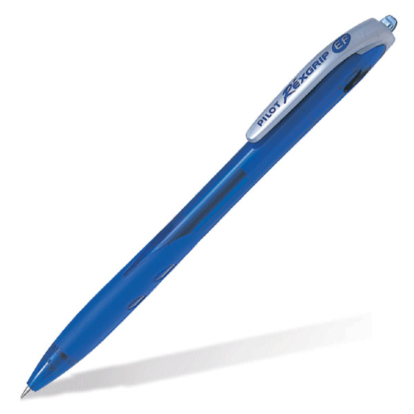 Ручка шариковая Pilot Rexgrip синяя 0,5мм BPRG-10R-EF(L)