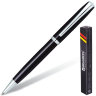 Ручка бизнес-класса шариковая BRAUBERG "Cayman Black", корпус черный, узел 1 мм, линия письма 0,7 мм, синяя, 141410