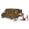 Bruder Mercedes-Benz Sprinter фургон UPS с фигуркой, погрузчиком и аксессуарами 02-538