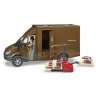 Bruder Mercedes-Benz Sprinter фургон UPS с фигуркой, погрузчиком и аксессуарами 02-538