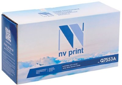 Картридж лазерный NV PRINT (NV-Q7553A) для HP LaserJet 2014/2015, ресурс 3000 стр.