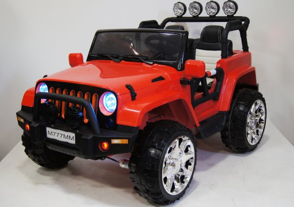 Электромобиль RiverToys Jeep M777MM-RED-4*4