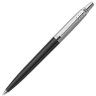 Ручка шариковая PARKER "Jotter Plastic CT", корпус черный, детали из нержавеющей стали, синяя, R0033010