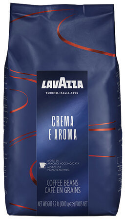 Кофе в зернах LAVAZZA "Crema E Aroma Espresso", 1000 г, вакуумная упаковка, 2490