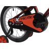 Велосипед NOVATRACK 16", EXTREME, коричневый, полная защита цепи,  тормоз нож, короткие крылья, нет 