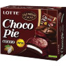 Печенье LOTTE "Choco Pie Cacao" ("Чоко Пай Какао"), глазированное, картонная упаковка, 336 г, 12 шт. х 28 г